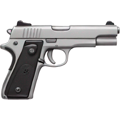 gun with pink bow  emoji