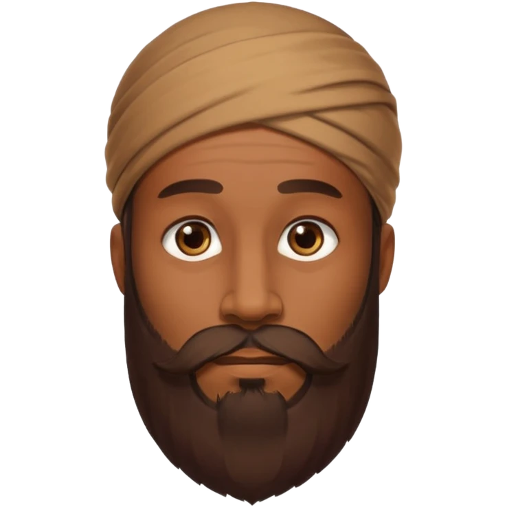 Guy with a really long beard emoji