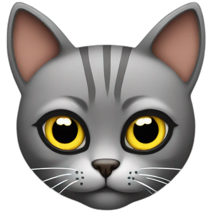 Gangster cat emoji