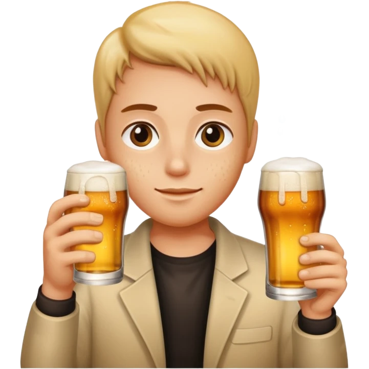 Cerveza Drinker emoji