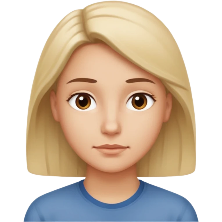 a person having an idea emoji