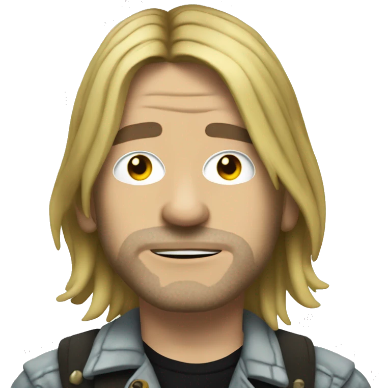 Kurt cobain  emoji