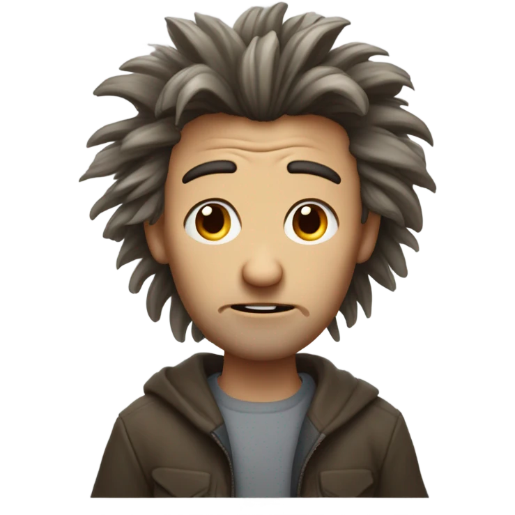 crazy man emoji