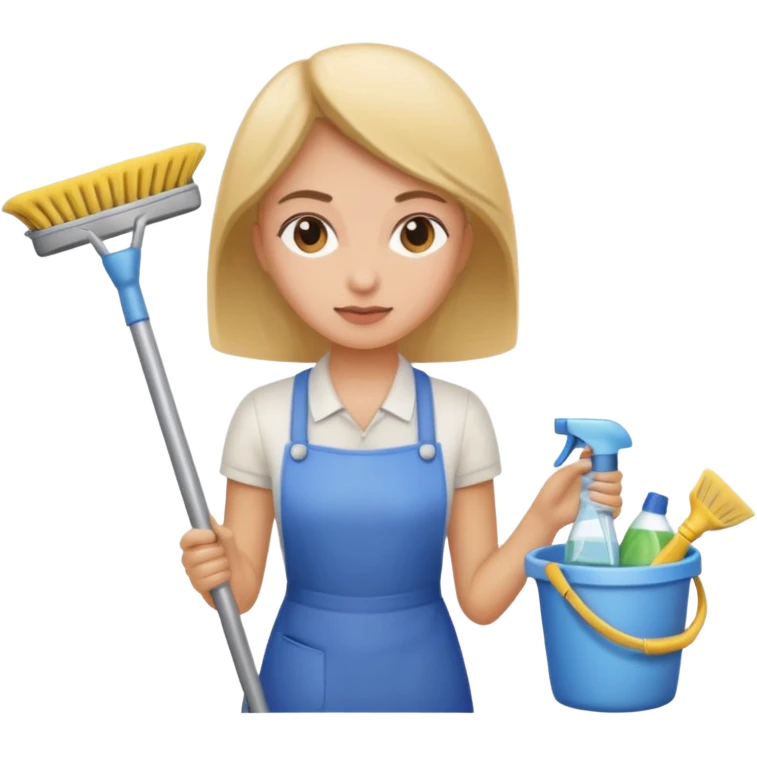 Mum organization home cleaning emoji