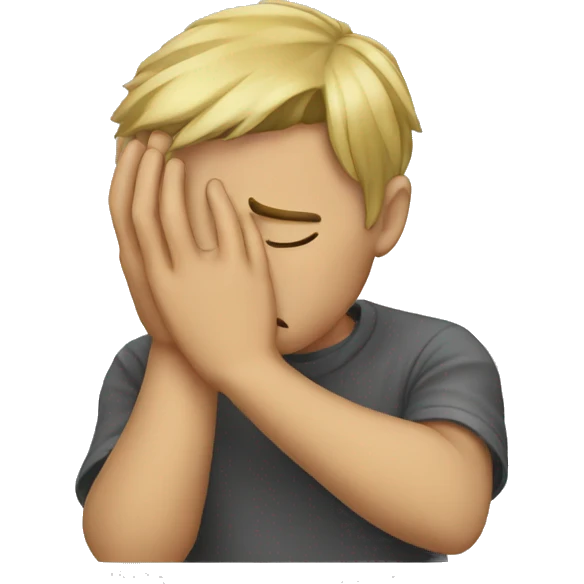 Facepalm emoji
