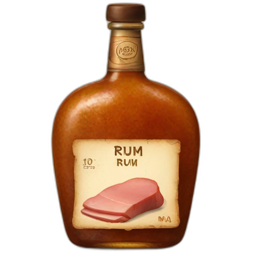 Rum ham emoji