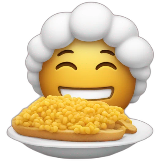 Food baby emoji