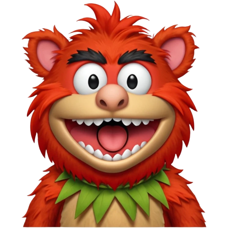 animal from the muppets emoji