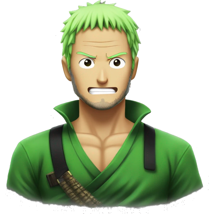 Zoro  from one piece emoji