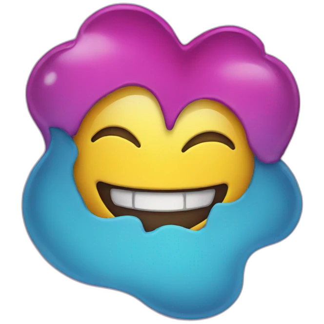 smiley face love emoji