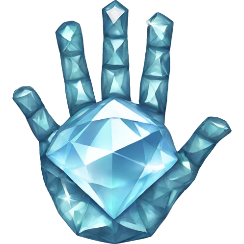 Diamond hand emoji