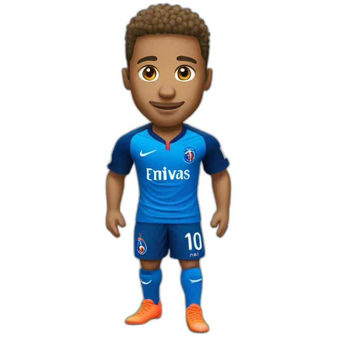 Neymar jouer a la play emoji