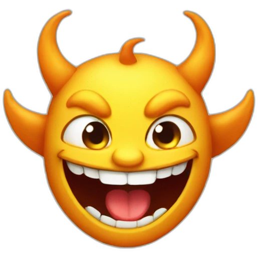 Diablito sonriendo emoji