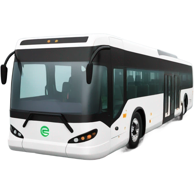 Electric bus emoji