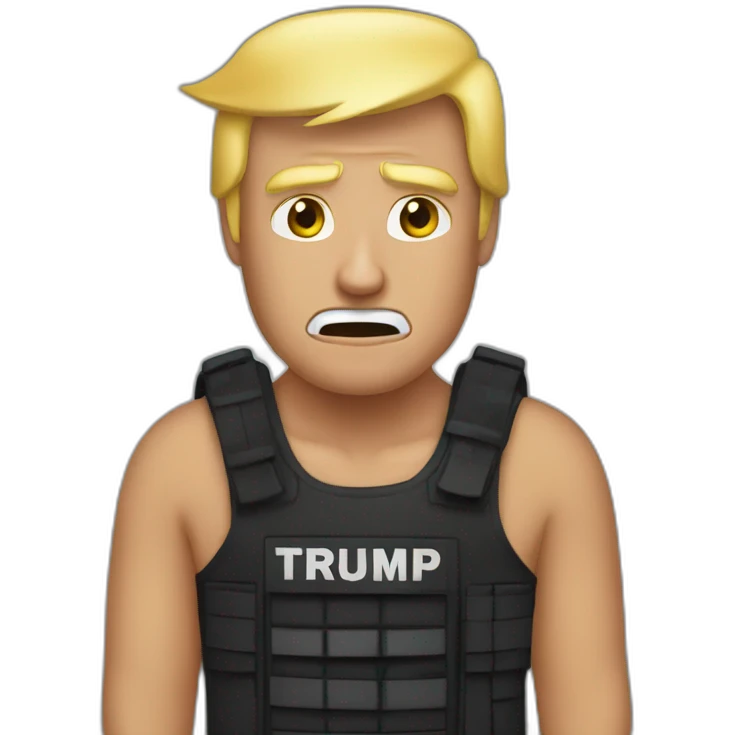 donald-trump-arrested emoji