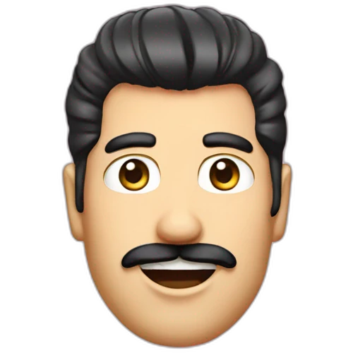 fred mercury kawaii emoji