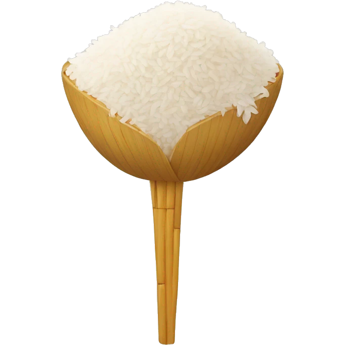 RICE WITH LEG PIECE emoji