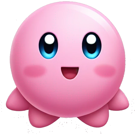 cute kirby emoji