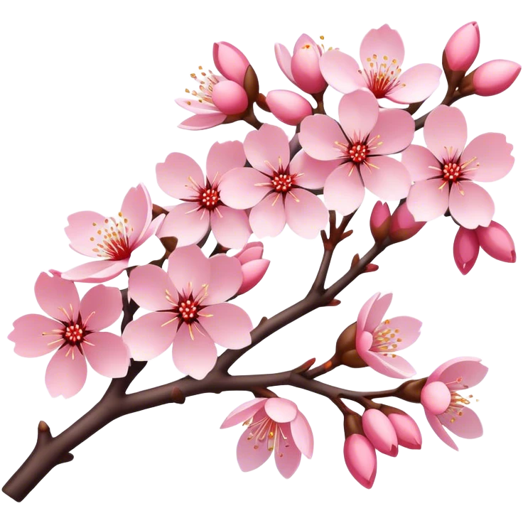 Namaz mat Beautiful sakura design emoji