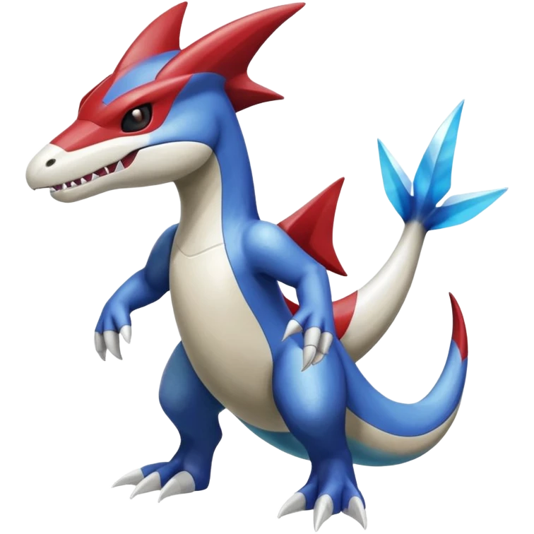 Shiny Koraidon-Latios-Marowak-Gabite-Fakémon-hybrid-creature (full body)  emoji