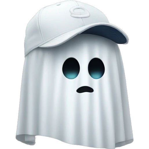 Ghoste with a nike cap emoji