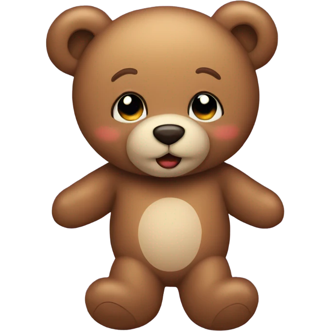 Teddy bear inlove emoji