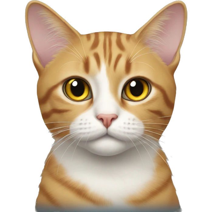 Realistic cat emoji