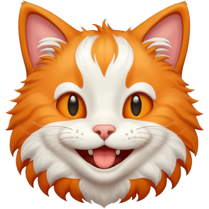 Laughing cat emoji