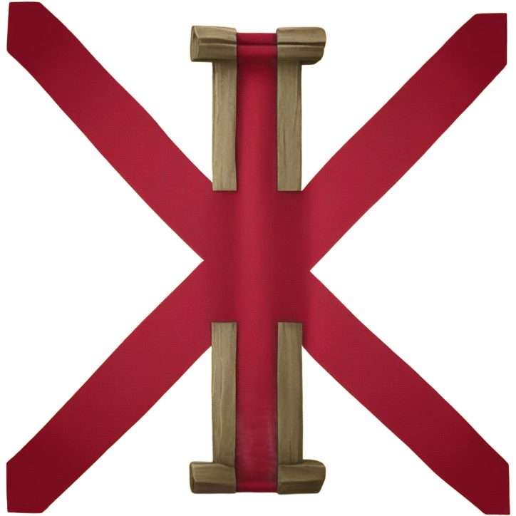 Cross of Burgundy flag emoji