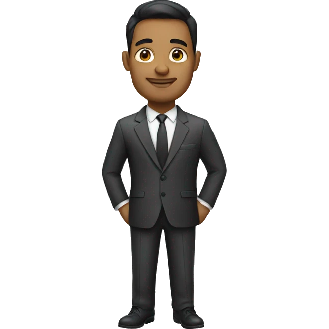guy in suit emoji