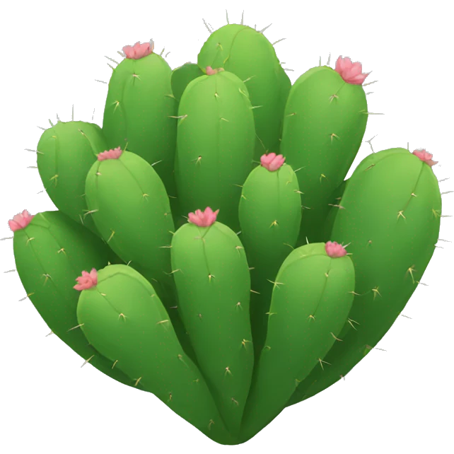 round Nopal emoji