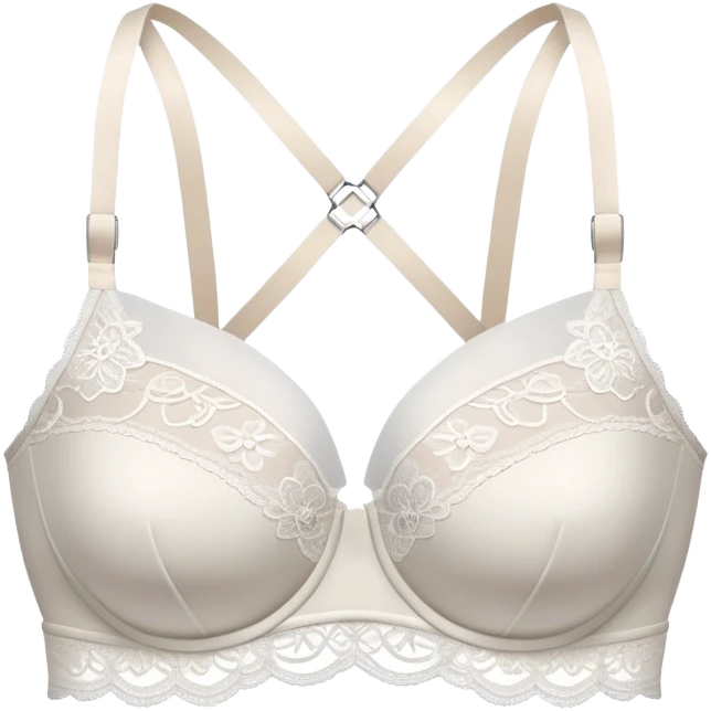 women's bra undergarment emoji