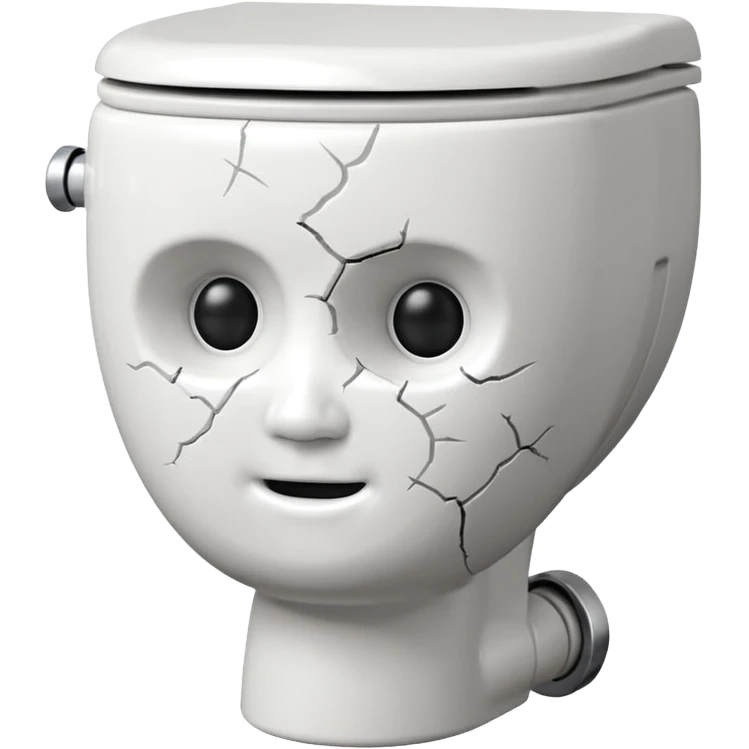 Skibidi Toilet Head + Toilet emoji