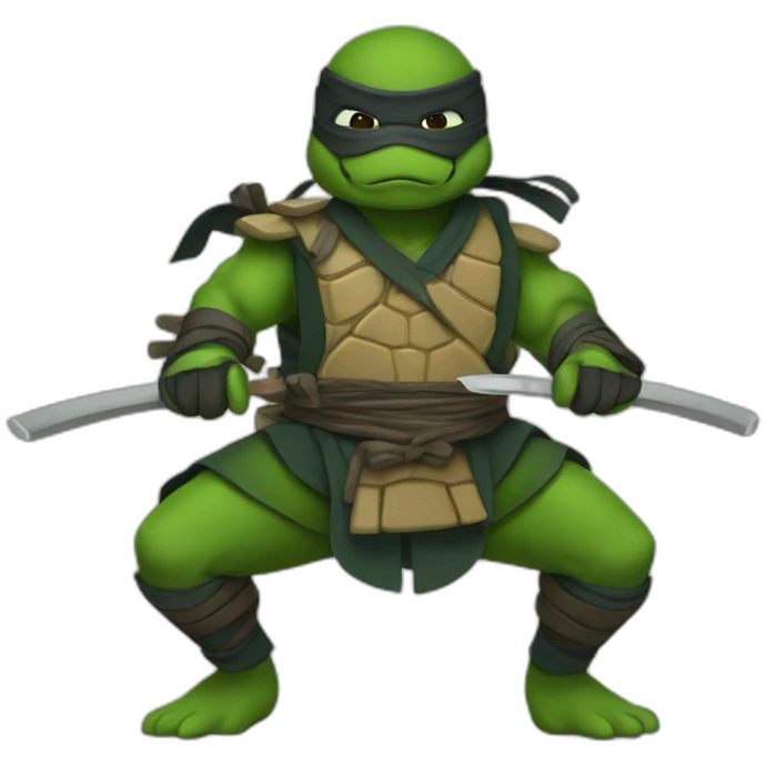 Tortue ninja emoji