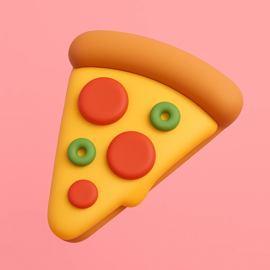 slice of pizza emoji