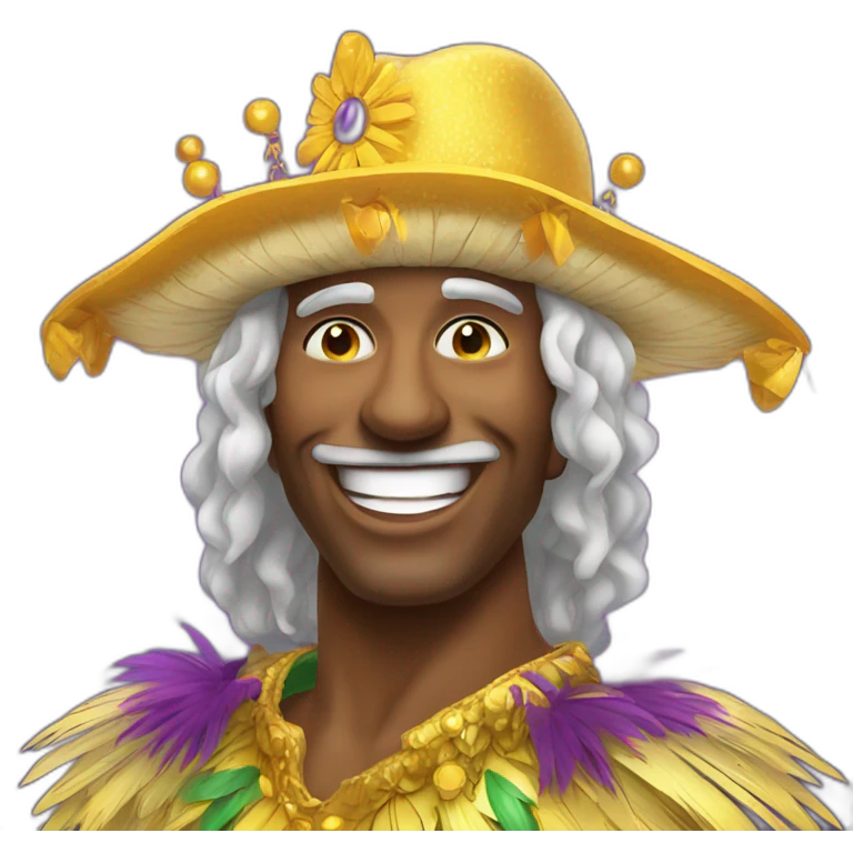 brasilian carnaval yang man emoji