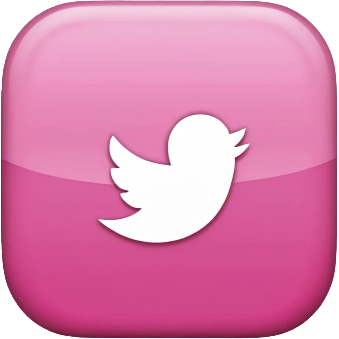 pink Pinterest logo emoji