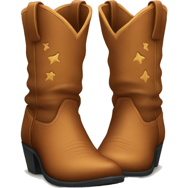cowboy boots emoji