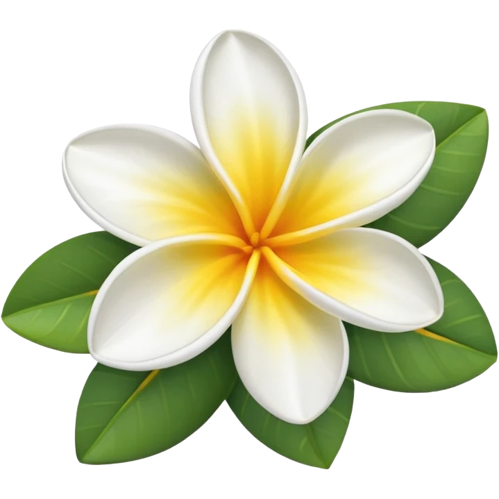 Frangipani emoji