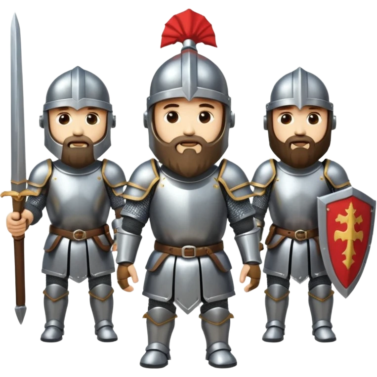 bearded knights emoji