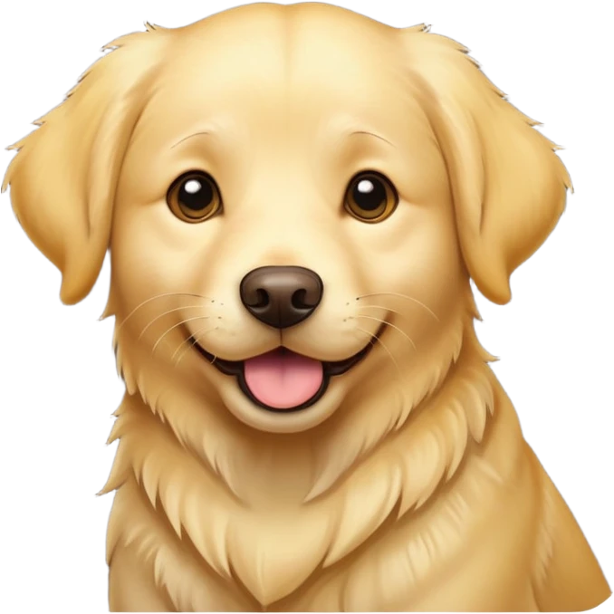 Yellow Labrador emoji
