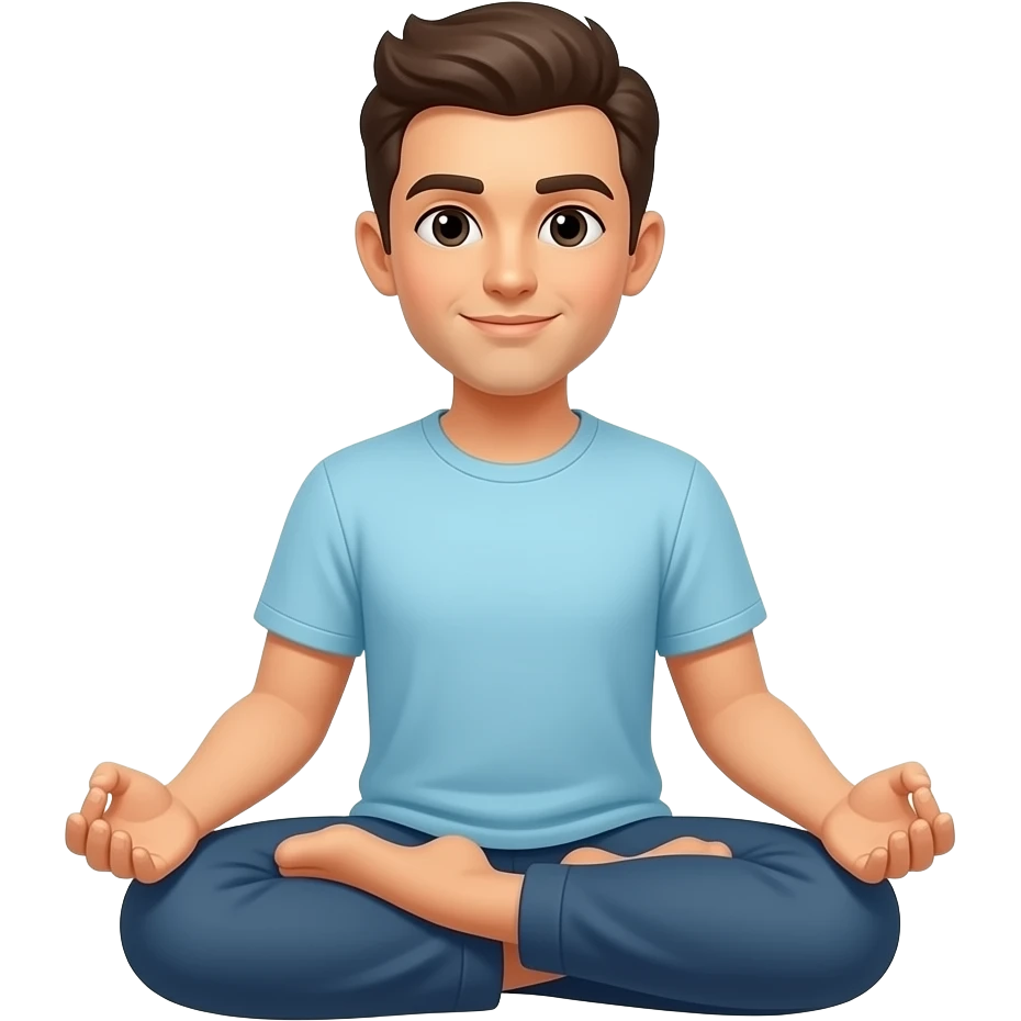 meditation emoji