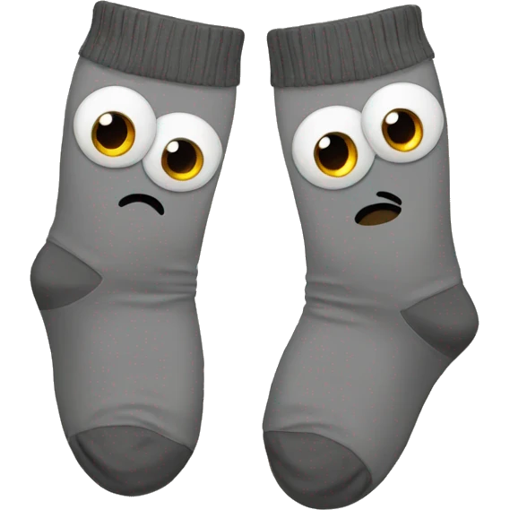 socks with eyes emoji