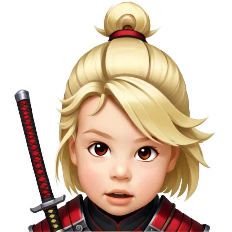 Fierce Samurai emoji