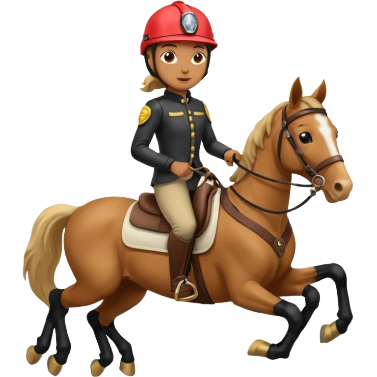 horse riding emoji
