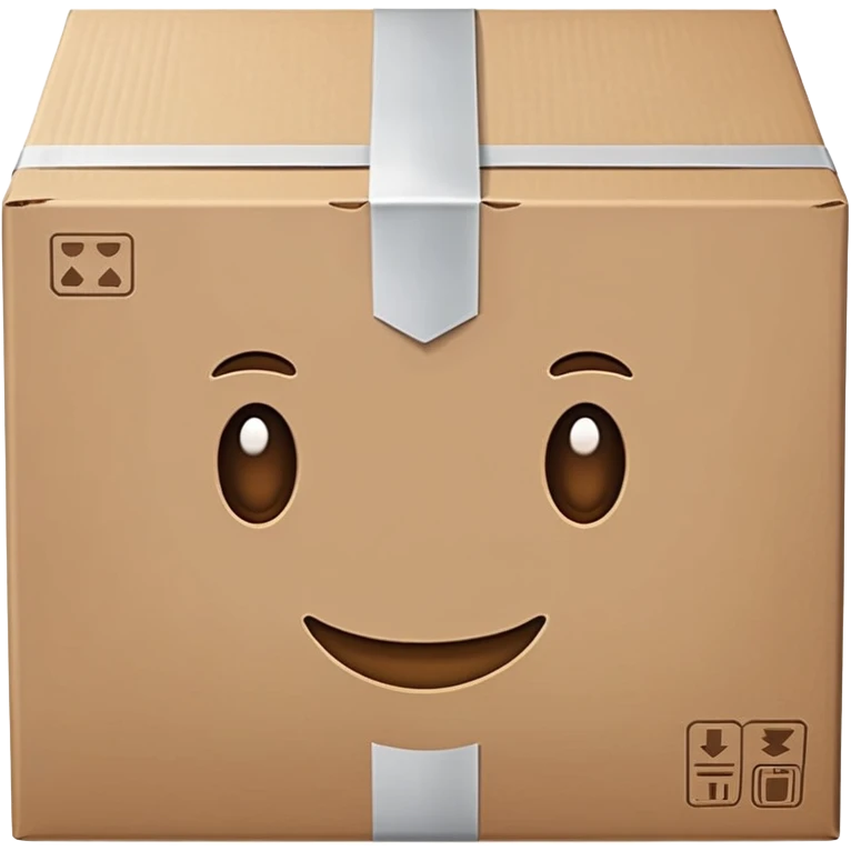 cardboard box package emoji