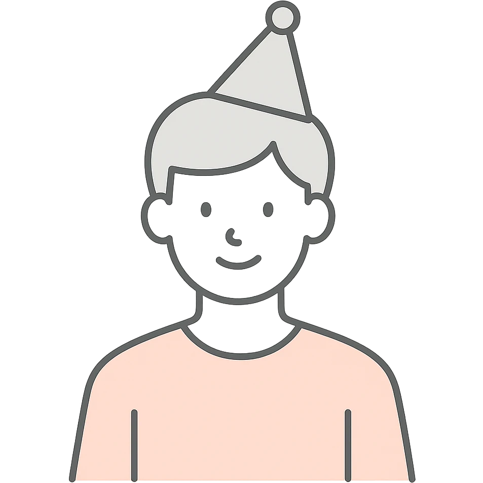 party hat emoji