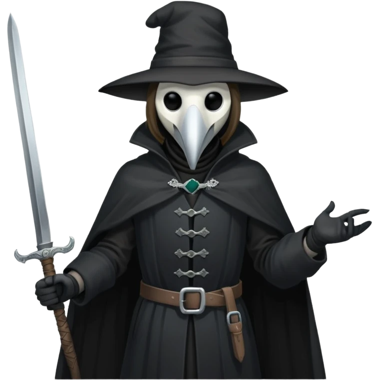 plague dr sword snow emoji