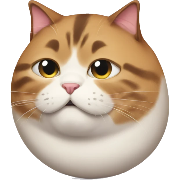 Really fat cat emoji