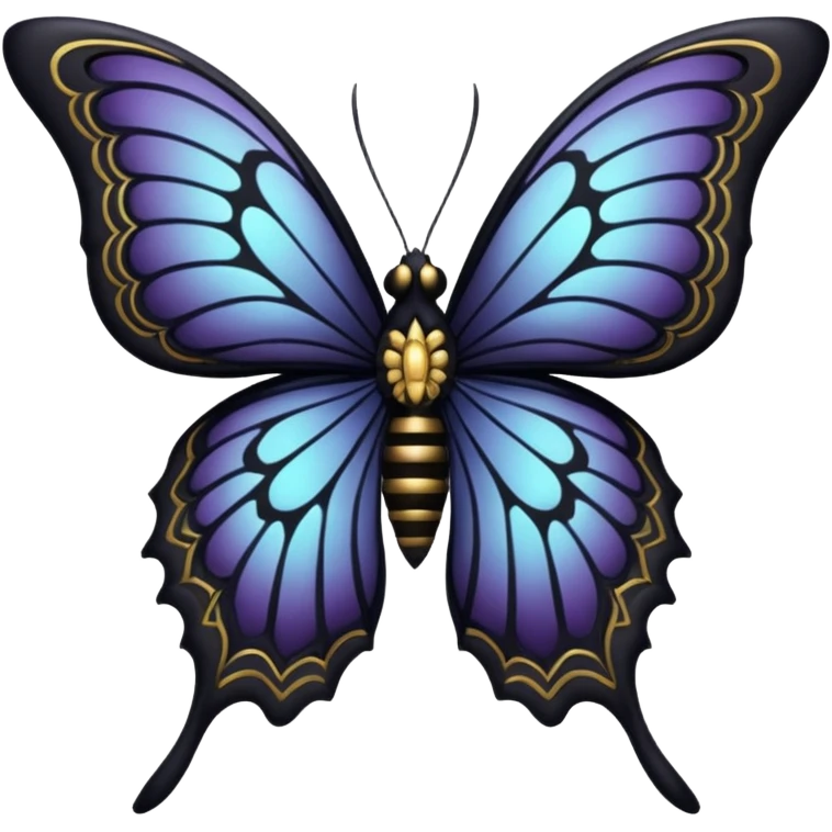 gothic butterfly  emoji